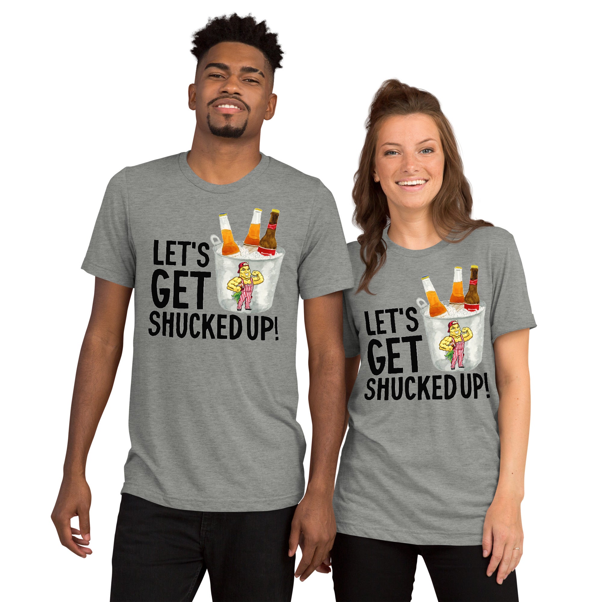 Let's Get Shucked Up T-Shirt (Red) – Born From The Corn