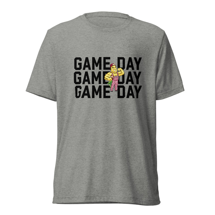 Game Day X3 T-Shirt (Dark Red)