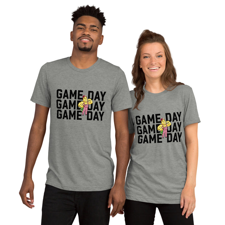 Game Day X3 T-Shirt (Dark Red)