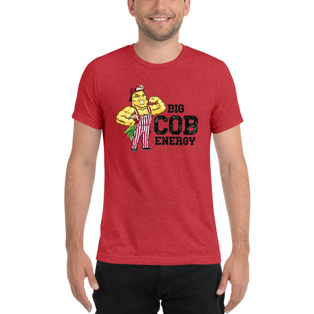 Big Cob Energy T-Shirt (Dark Red)