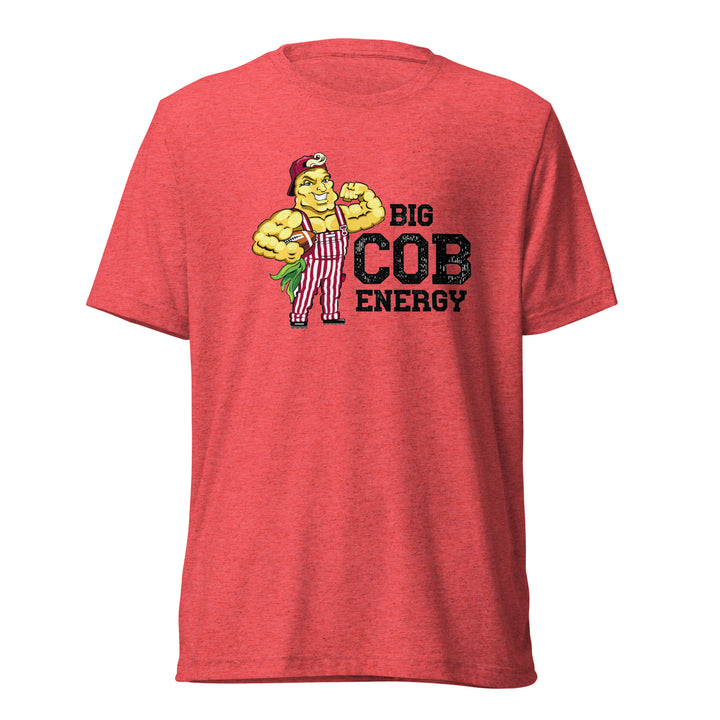 Big Cob Energy T-Shirt (Dark Red)