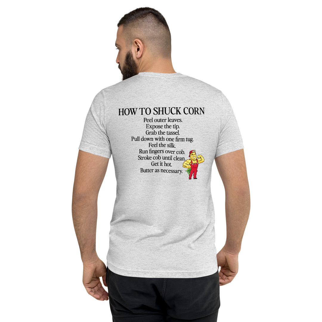 How To Shuck Corn T-Shirt (Red)