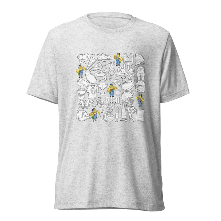 Doodle T-Shirt (Blue)